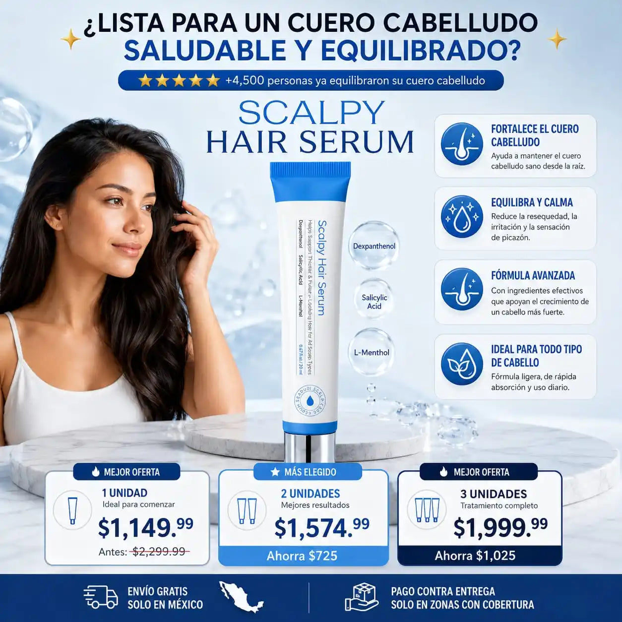 SCALPY HAIR SERUM + ENVIO GRATIS