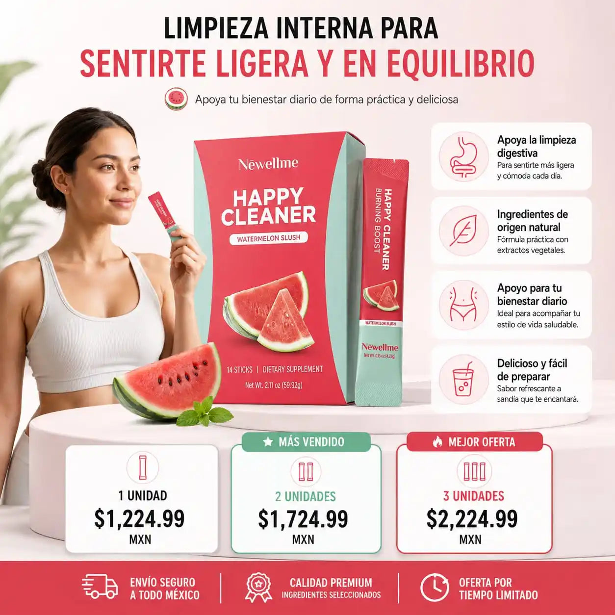 HAPPY CLEANER NEWELLME + ENVIO GRATIS